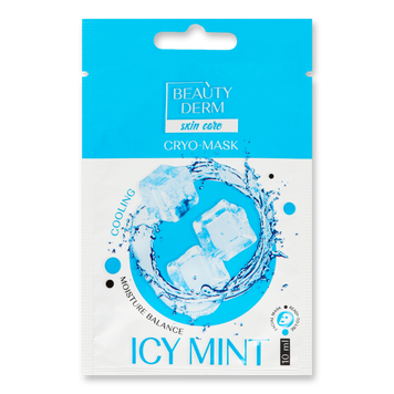 Кріо-маска для обличчя Icy Mint 10 мл Beautyderm 08/37775 фото