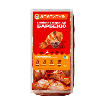 Гомілки &laquo;Барбекю&raquo; курячі, напівфабрикат кулінарний, охолоджені  8/10477 фото