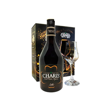 Набір лікер Charis &laquo;Ірландія&raquo; 17%, 0,7 л + склянка 135 мл 4/15979 фото