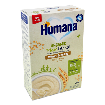 Д-Х Каша без молока пшенична органічна к/у 200г Humana 6/2470 фото