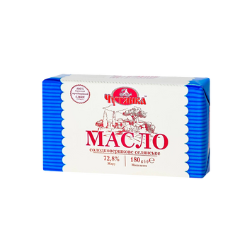 Масло Селянське 72,8% ф 180г ТМ Чутянка 2/9350 фото