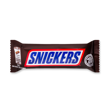 Шоколадний батончик Snickers 50г MARS 1/74 фото