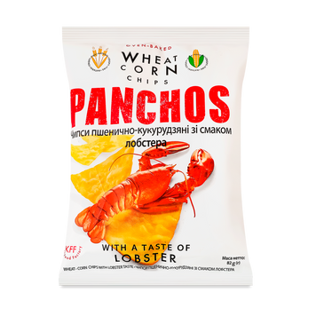 Чіпси кукурудз Лобстер 82г Panchos 9/21800 фото