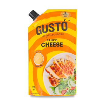 Соус Сирний 30% д/п 180г Gusto 9/37896 фото
