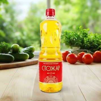 Олія соняшникова рафінована 0,85 л Стожар 9/23719 фото