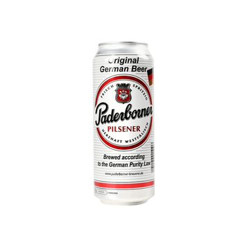 Пиво Німеччина Paderborner Pilsner світле з/б 0,5л 4/6720 фото
