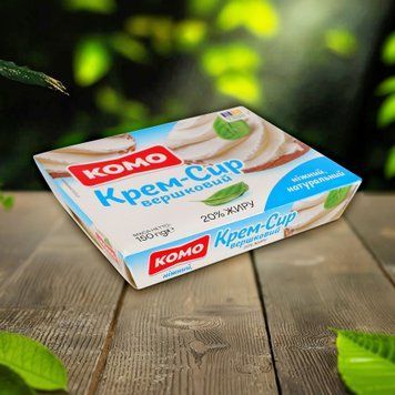 Крем-сир &laquo;Вершковий&raquo; 20% 150 г КОМО 2/7315 фото