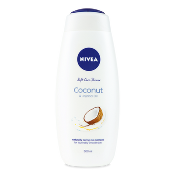 Гель-догляд д/душу Кокос та олія жожоба 500мл NIVEA 80846 07/27581 фото