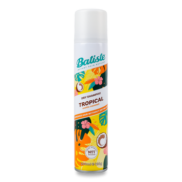 Шампунь сухий для волосся Tropical 200мл Batiste 07/18628 фото