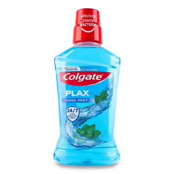 Ополіскувач для порожнини рота Освіжаюча М'ята 500мл COLGATE PLAX 07/26383 фото