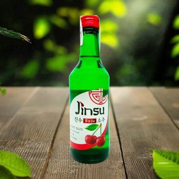 Соджу Jinro JINSU зі смаком вишні 0,375 л 4/25197 фото