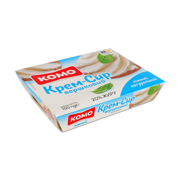 Крем-сир &laquo;Вершковий&raquo; 20% 150 г КОМО 2/7315 фото