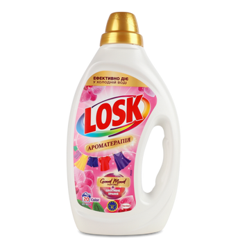 Гель для прання аромат Малазійської квітки 0,9л LOSK 07/27147 фото
