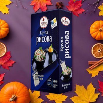 Крупа вівсяна к/у 5*80г Козуб Продукт 9/41590 фото