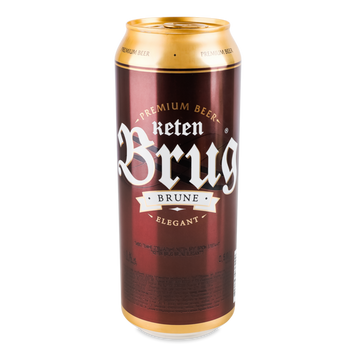 Пиво Keten Brug Brune Elegant з/б 0,5л алк.6,0% 4/22282 фото