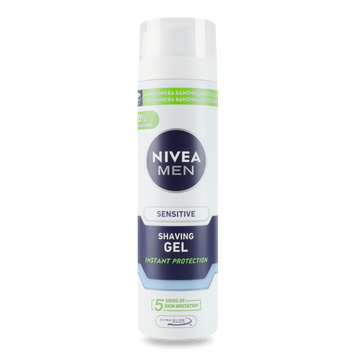 Гель для гоління Чутлива шкіра 200мл NIVEA 81740 09/81740 фото