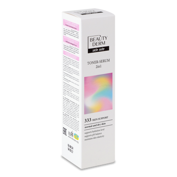Тонер-сироватка 2в1 для обличчя Glow 100 мл Beautyderm 08/37779 фото