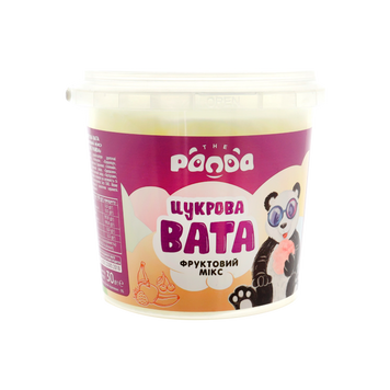 Солодка вата Фруктовий мікс пл 30г Panda 1/4164 фото