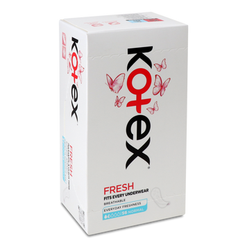 Прокладки щоденні Normal 56шт KOTEX 06/752 фото