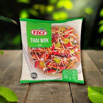 Суміш овочева Thai wok mix 400г VICI 3/6755 фото