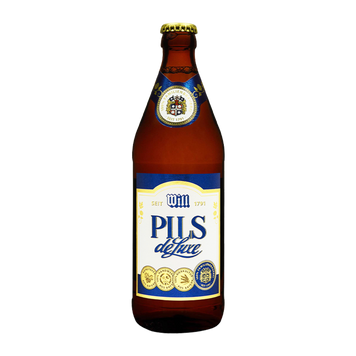 Пиво Німеччина Will Brau Pils deLuxe світле 0,5л ск 4/21328 фото