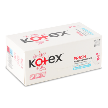 Прокладки щоденні Deo Normal 56шт KOTEX 06/753 фото