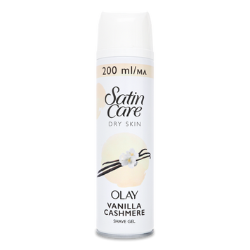 Гель для гоління для жінок Olay Vanilla Dream 200мл Satin Care GILLETTE 07/23264 фото
