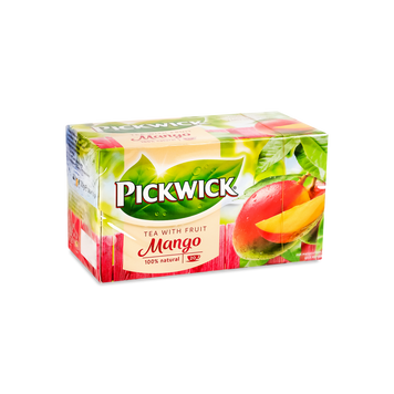 Чай чорний з шматочки манго к/у ф/п 20*1,5г Pickwick 7/11815 фото