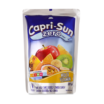 Напій Capri-Sun Multivitamin Zero 0,2л 9/28377 фото