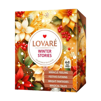 Набір чаю асорті Winter Stories к/у 32*2г Lovare 7/12605 фото