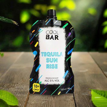 Десерт заморожений з алкоголем Текіла Санрайз90г Cool Bar 2/7905 фото