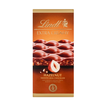 Шоколад молочний фундук 80г Lindt Extra Creamy 1/21471 фото