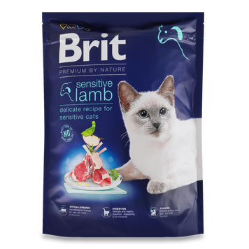 Корм для котів Sensetive чутлив харч м/у 300г Brit Premium 39/3802 фото