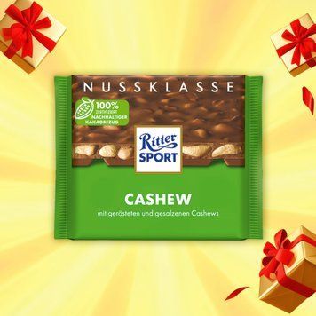 Ш/д мол кеш'ю 100г Ritter Sport 1/17773 фото