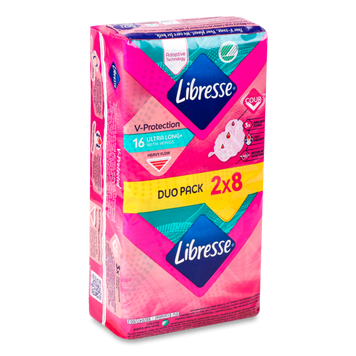 Прокладки гігіеничні Ultra Super DUO 3мм 16***** Libresse Soft 06/43 фото