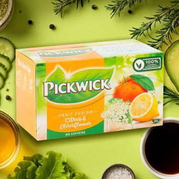 Чай фрукт-трав цитрус/бузина к/у ф/п 20*2г Pickwick 7/11816 фото