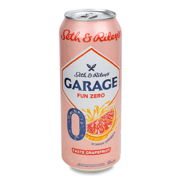 Пиво Garage 0 б/а спец зі смаком Грейпфруту з/б 0,5л 4/15722 фото