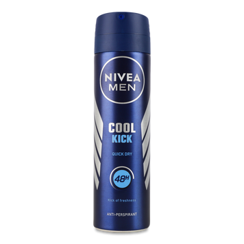Дезодорант Cool Kick чоловічий спрей 150мл NIVEA 82883 09/82883 фото