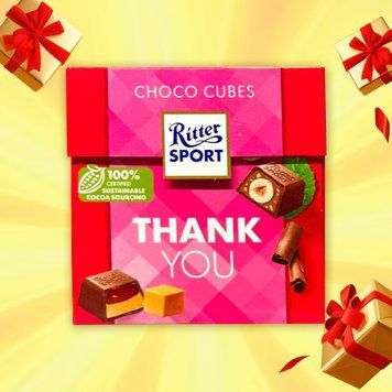 Шоколадні кубики асорті Ritter Sport, 176 г 1/10948 фото