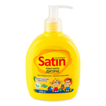 Гель-мило дитяче 250мл Satin Natural Balance 07/26465 фото