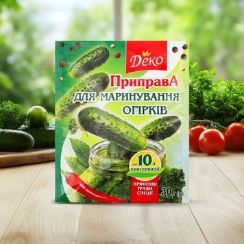 Приправа для маринування огірків, 30 г, ТМ &laquo;Деко&raquo; 9/39001 фото