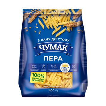 Макарони Пера м/у 400г Чумак 9/20705 фото