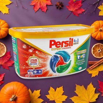 Диски для прання 4in1 Expert Stain Removal Deep Clean 11шт PERSIL 07/21188 фото