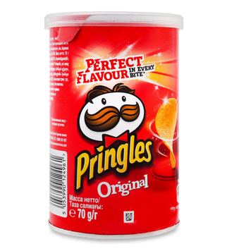 Чіпси оригінал 70г Pringles 9/28068 фото