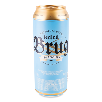 Пиво Keten Brug Blanche Elegant з/б 0,5л алк.4,8% 4/21457 фото