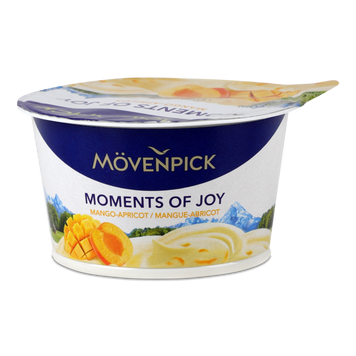 Йогурт Movenpick 6% Манго-абрикос пл/у 100г Німеччина 2/6488 фото