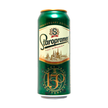 Пиво STAROPRAMEN світле з/б 0,48л 4/042 фото