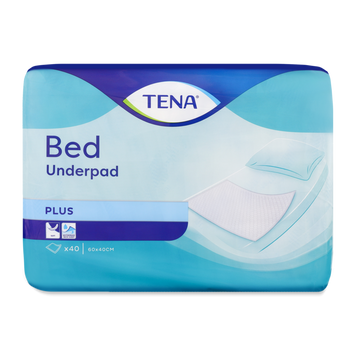 Пелюшки для дор/дітей Bed Plus 40*60 40шт TENA 06/782 фото