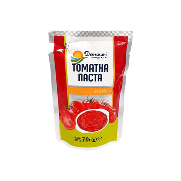 Паста томат 24-26% д/п 70г Домашні продукти 9/39403 фото