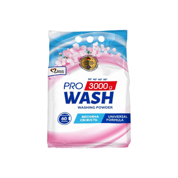 Порошок для прання Весняна свіжість 1500г ProWash 07/21296 фото